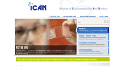 Desktop Screenshot of ican-institute.org